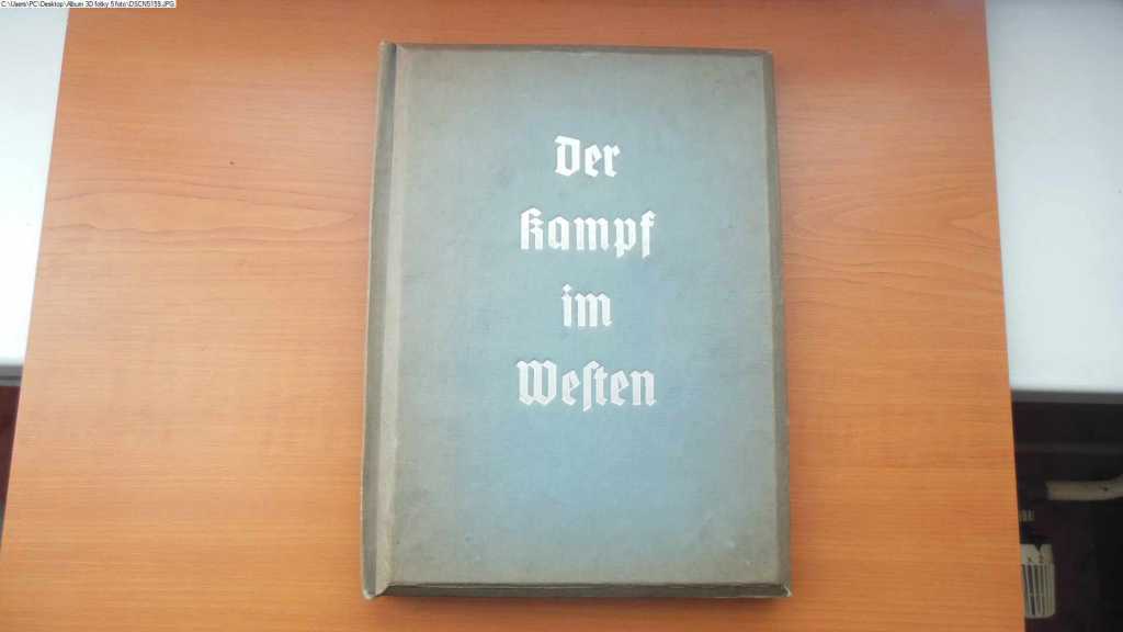 Fotoalbum 3D Der Kampf im Westen 1940