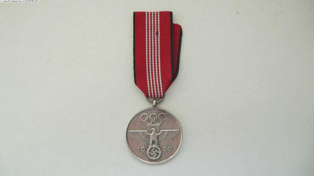 Německá olympijská medaile 1936